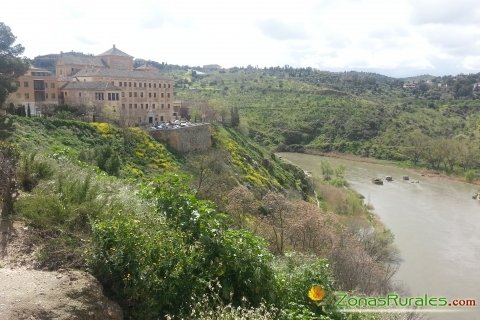 Espectacular paisaje en Toledo baado por el ro Tajo