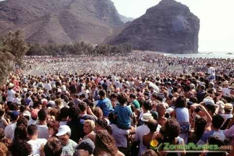 Fiesta del Charco en La Aldea de San Nicols